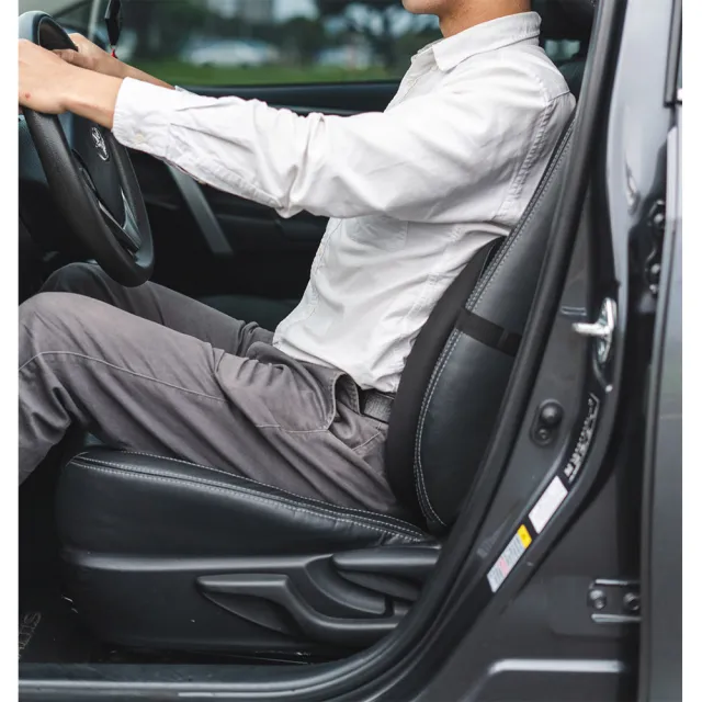 【Style】Drive S 健康護脊靠墊 車用款(汽車靠墊/汽車腰靠)