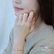 【蘇菲亞珠寶】14K玫瑰金 艾琳娜 鑽石手環