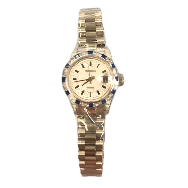 ROSDENTON 勞斯丹頓 公司貨R1 絕頂雅仕 滿天星晶鑽機械腕錶-銀藍-女錶-錶徑25mm(97628LJ1-A4)