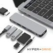 【HyperDrive】7-in-1 USB-C Hub-銀(適用M1/M2/M3)