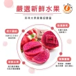 【樂活e棧】繽紛蒟蒻水果冰粽-紅火龍果口味12顆x3袋(端午 粽子 甜點 全素)