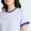 【adidas 愛迪達】上衣 女款 短袖上衣 運動 三葉草 VRCT TEE 藍紫 IX1916