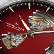 【HAMILTON 漢米爾頓】爵士大師系列 Open Heart 鏤空腕錶 40mm(自動上鍊 中性 鋼帶 H32675170)