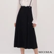 【MOMA】時尚大勢｜優雅氣質吊帶裙(黑色)