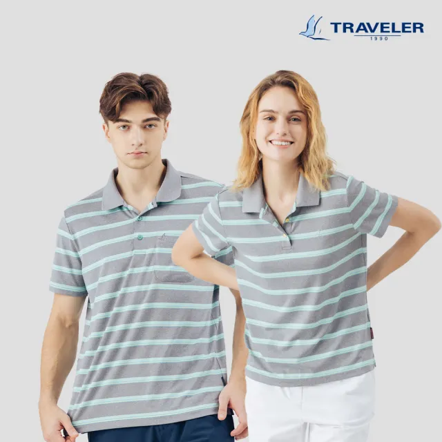 【TRAVELER 旅行者】24SS男女款消臭吸排上衣_241TR822.823(消臭/吸濕排汗/超透氣)