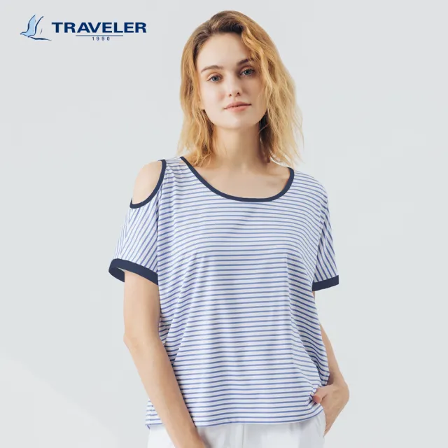 【TRAVELER 旅行者】24SS女款超透氣消臭吸排上衣_241TR821(消臭/吸濕排汗/超透氣)