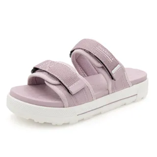 【G.P】d6女款Q軟舒適織帶雙帶拖鞋D569W-粉紫色(SIZE:36-39 共四色)