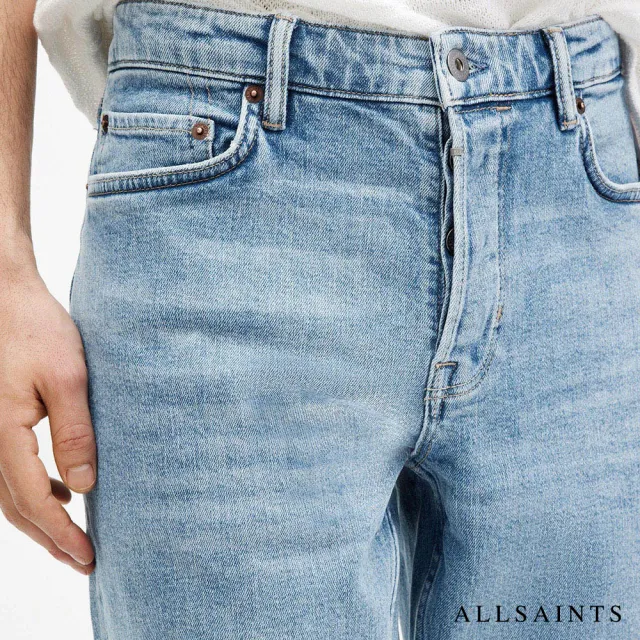 【ALLSAINTS】DEAN 仿舊中腰九分修身牛仔褲 ME514Z(修身版型)