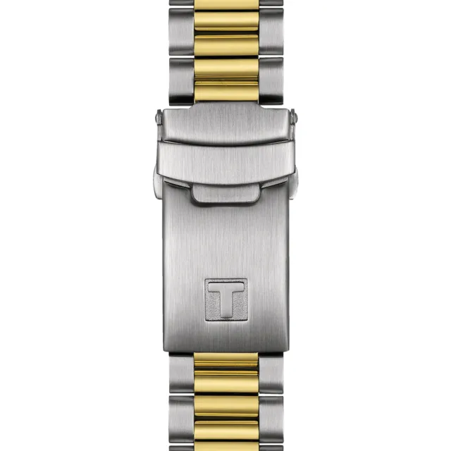 【TISSOT 天梭】官方授權 PR516 經典復刻計時腕錶 男錶 手錶  職場新鮮人 禮物(T1494172205100/40mm雙色)