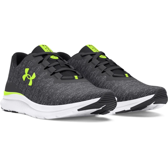 UNDER ARMOUR 慢跑鞋 男鞋 運動鞋 緩震 CHARGED IMPULSE 3 KNIT 灰綠 3026682-104