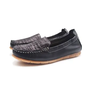 【PQ】女 心機內增高彈力樂福休閒鞋 女鞋(黑色)