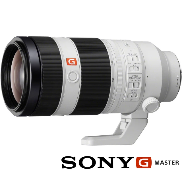 【SONY 索尼】FE 100-400mm F4.5-5.6 GM SEL100400GM(公司貨 望遠變焦鏡頭 全片幅無反微單眼鏡頭)