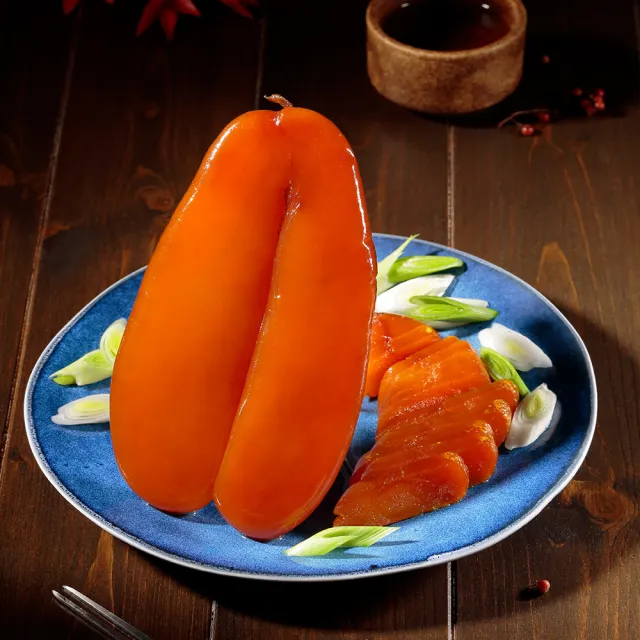 【華得水產】東港野生烏魚子禮盒4盒(6兩/片/盒 附提袋x4  春節照常出貨 送禮)