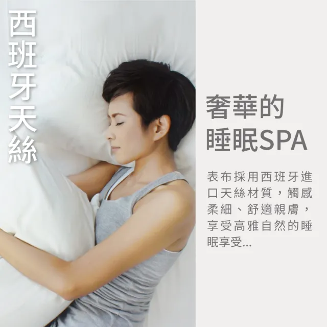 【寢之堡】西班牙天絲床包式防水保潔墊(雙人特大6x7)