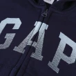 【GAP】男幼童裝 Logo連帽外套-海軍藍(429225)