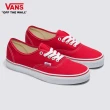 【VANS 官方旗艦】Authentic 男女款紅色滑板鞋