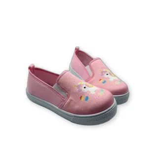 【樂樂童鞋】台灣製MIT獨角獸懶人鞋(童鞋 休閒鞋 中大童 嬰幼童鞋)