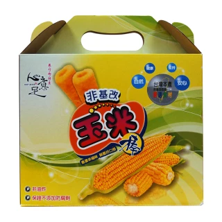 【義竹農會】玉米棒禮盒-玉米濃湯口味X2盒(102gX5包/盒)
