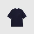 【GAP】男裝 Logo純棉圓領短袖T恤-海軍藍(885509)