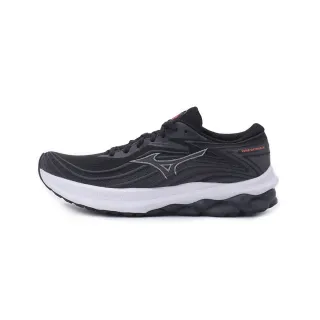 【MIZUNO 美津濃】WAVE SKYRISE 5 慢跑鞋 黑白 女鞋 J1GD240924