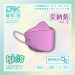 【DRX 達特世】TN95醫用4D口罩-D2繽紛系列-兒童20入(顏色任選)