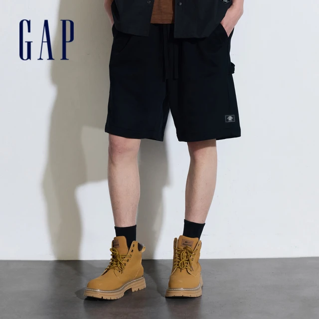 GAP 男女同款 Logo帽T-褐色(892188) 推薦