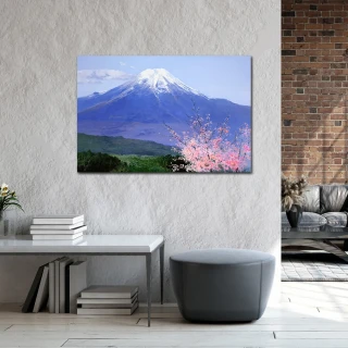 【御畫房】富士山 國家一級畫師手繪油畫60×90cm(VF-09)