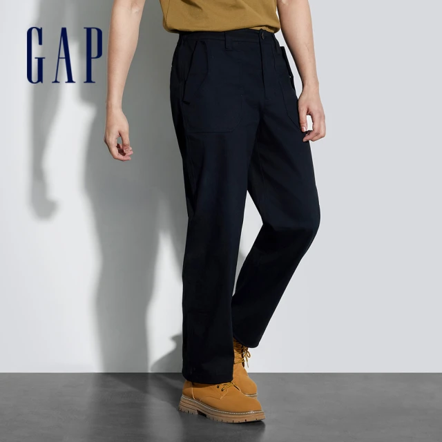 GAP 男女同款 Logo連帽外套 碳素軟磨法式圈織系列-多