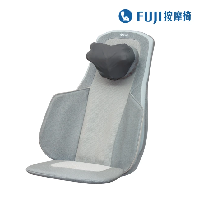 【FUJI】摩手3D巧折按摩背墊 FG-663(肩頸按摩;指壓;溫熱;背部按摩)