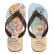 【havaianas 哈瓦仕】兒童拖鞋 Kids Top Spongebob Flip Flops 中童 棕 海綿寶寶 夾腳拖(41470660570K)
