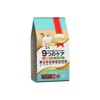 【SmartHeart GOLD 慧心機能】貓糧-室內貓配方-雞肉+米 1.2KG(成貓/室內貓)