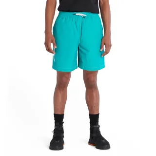【Timberland】男款哥倫比亞綠輕便短褲(A6715E34)