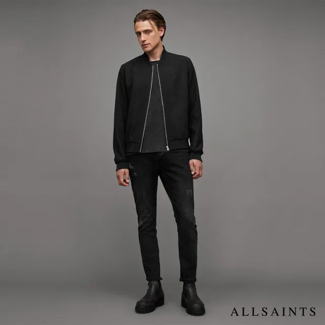 【ALLSAINTS】BARDSLEY 飛行員外套Black MJ119Z(常規版型)