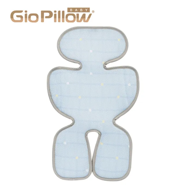 【GIO Pillow】超透氣涼爽座墊 花色款(推車涼墊 汽座涼墊 嬰兒推車坐墊 嬰兒涼墊 韓國 涼蓆 可水洗)