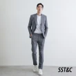 【SST&C 出清３５折】復古格紋修身西裝褲0251901003