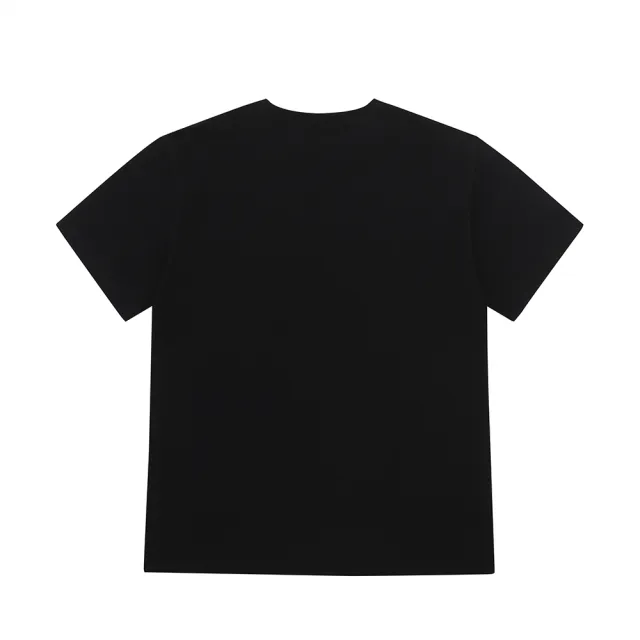 【Dickies】男女款黑色純棉重磅胸前口袋休閒短袖T恤｜DK012306BLK
