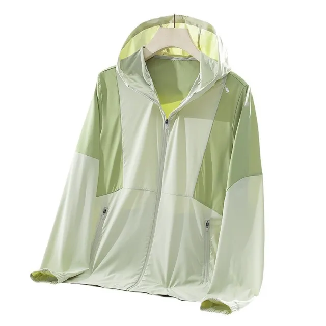 【巴黎精品】現貨+預購 防曬外套速乾冰絲連帽外套(男女防曬衣7色v1az24)