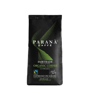 【PARANA  義大利金牌咖啡】認證公平交易咖啡豆 1公斤袋裝(2024新鮮進口、全球限量、獨特果香花香)