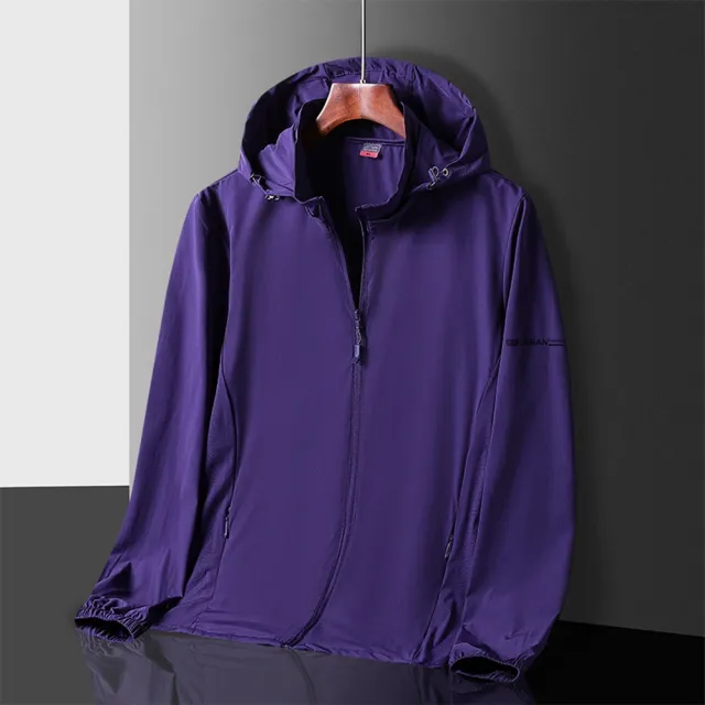 【巴黎精品】現貨+預購 防曬外套速乾冰絲連帽外套(男女防曬衣11色v1az25)