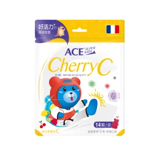 【ACE】ACE Superkids 機能Q軟糖14顆/袋(西印度櫻桃C)