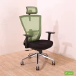 【DFhouse】帕塞克電腦辦公椅-全配-鋁合金腳(綠色)