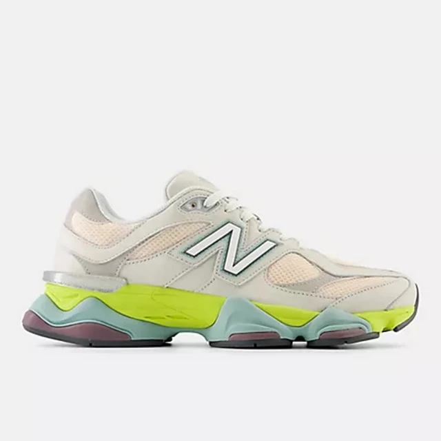 NEW BALANCE NB 9060 復古休閒鞋 復古鞋 休閒鞋 情侶鞋 男鞋 女鞋 粉杏綠色(U9060GCB-D)