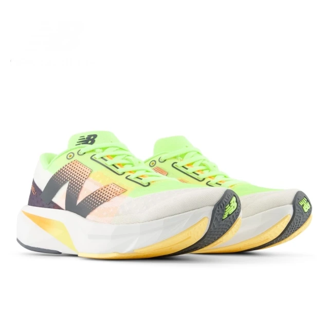 NEW BALANCE FuelCell Rebel v4 運動鞋 跑鞋 慢跑鞋 女 白綠橘(WFCXLA4 ∞)