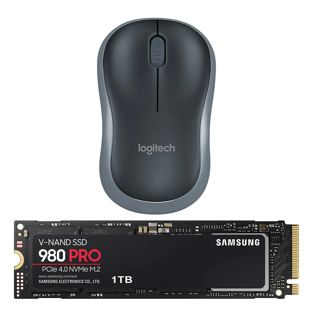 【SAMSUNG 三星】搭 無線滑鼠 ★ 980 PRO 1TB M.2 2280 PCIe 4.0 ssd固態硬碟(MZ-V8P1T0BW)