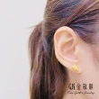 【GJS 金敬順】黃金耳環小海螺(金重:0.50錢/+-0.03錢)