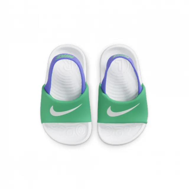 【NIKE 耐吉】涼鞋 童鞋 小童 兒童 運動 KAWA SLIDE TD 綠紫 BV1094-300(2A5152)