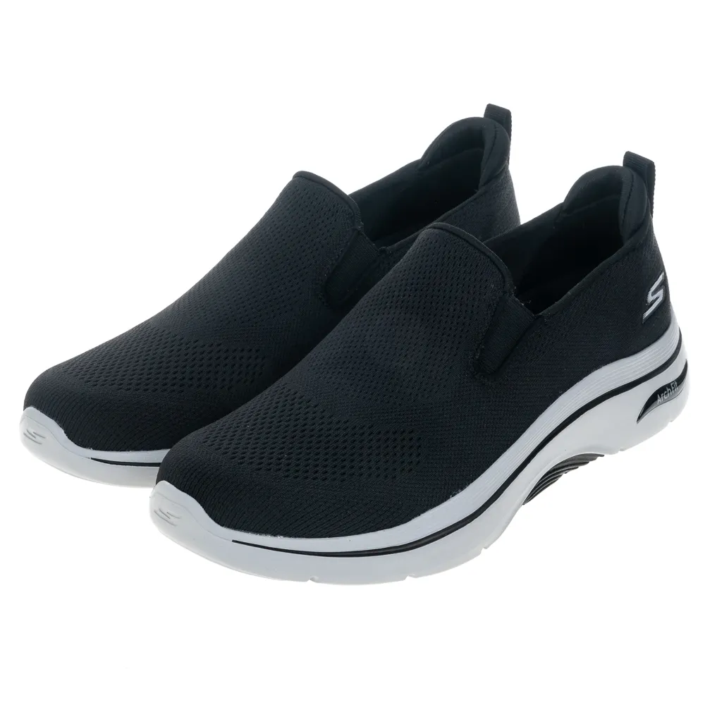 【SKECHERS】男鞋 健走系列 GO WALK ARCH FIT 2.0(216518BKGY)