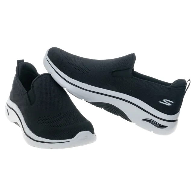 【SKECHERS】男鞋 健走系列 GO WALK ARCH FIT 2.0(216518BKGY)