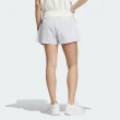 【adidas 愛迪達】運動短褲(IM8828 女款 運動短褲 灰)