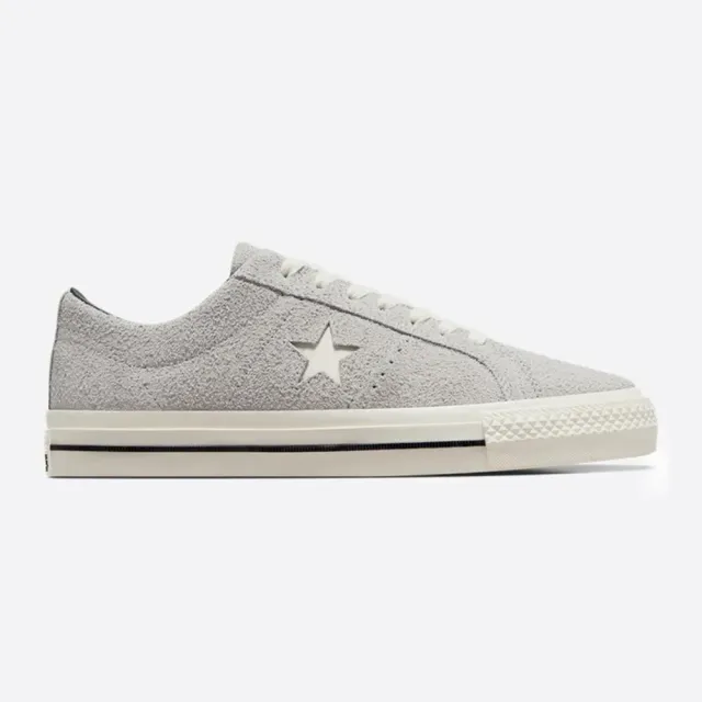 【CONVERSE】ONE STAR PRO OX 低筒 休閒鞋 滑板鞋 男鞋 女鞋 灰色(A08128C)